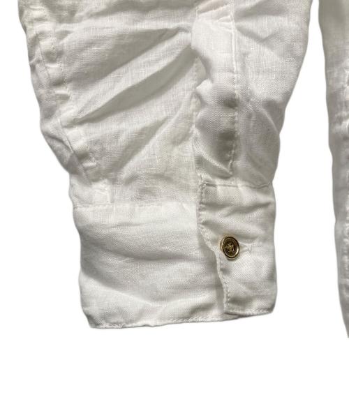 Spick and Span（スピック＆スパン）Spick and Span (スピック＆スパン) 80リネンカシュクールビッグシャツ ホワイト サイズ:-の古着・服飾アイテム