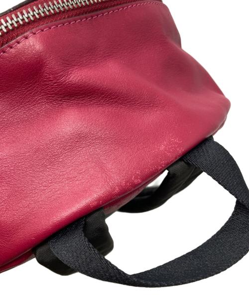 COACH（コーチ）COACH (コーチ) リュック レッド×ブラウンの古着・服飾アイテム