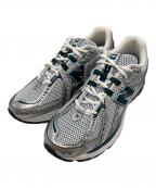 NEW BALANCEニューバランス）の古着「ローカットスニーカー」｜ホワイト×グリーン