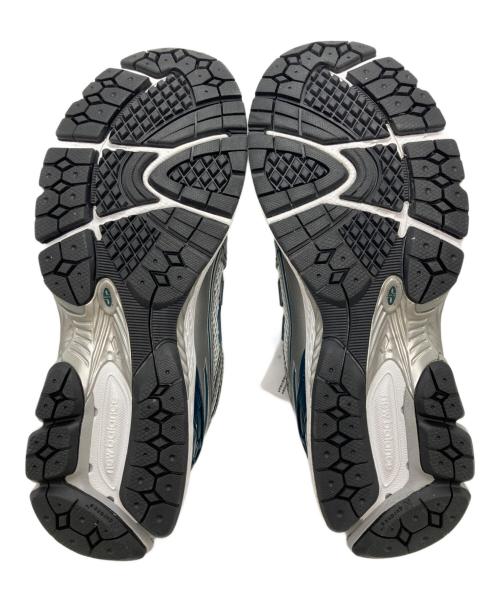 NEW BALANCE（ニューバランス）NEW BALANCE (ニューバランス) ローカットスニーカー ホワイト×グリーン サイズ:27.5cm 未使用品の古着・服飾アイテム