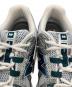 中古・古着 NEW BALANCE (ニューバランス) ローカットスニーカー ホワイト×グリーン サイズ:27.5cm 未使用品：13000円