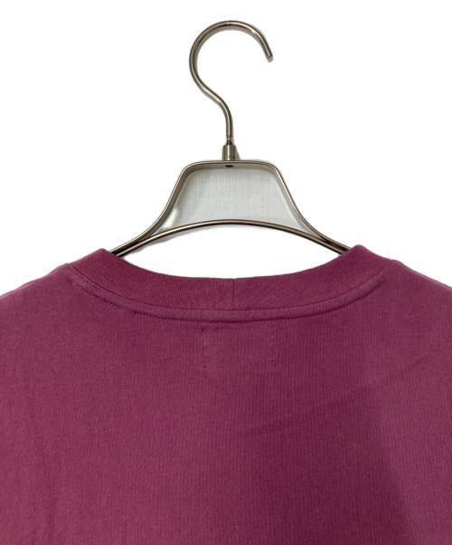 stussy（ステューシー）stussy (ステューシー) プリントTシャツ ボルドー サイズ:Lの古着・服飾アイテム