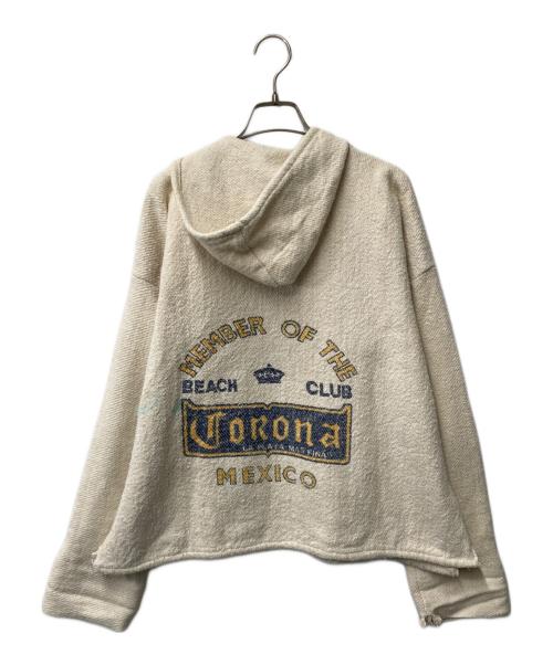 CORONA（コロナ）CORONA (コロナ) プルオーバーパーカー アイボリー サイズ:Freeの古着・服飾アイテム
