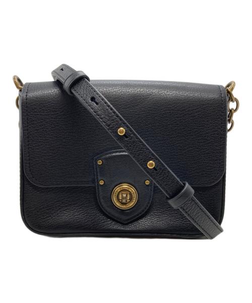 LAUREN RALPH LAUREN（ローレン ラルフ ローレン）LAUREN RALPH LAUREN (ローレン ラルフ ローレン) ターンロック チェーンショルダーバッグ ブラックの古着・服飾アイテム
