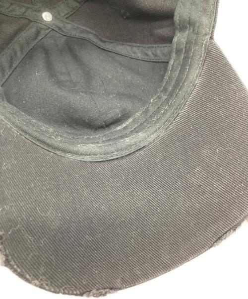 DIESEL（ディーゼル）DIESEL (ディーゼル) オーバルロゴベースボールキャップ ブラックの古着・服飾アイテム