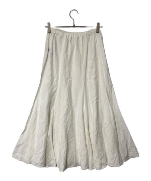Plage（プラージュ）Plage (プラージュ) glace flare スカート ホワイト サイズ:36の古着・服飾アイテム