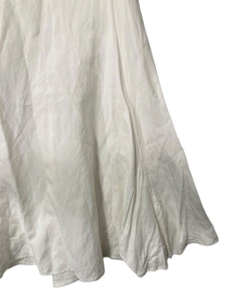 Plage（プラージュ）Plage (プラージュ) glace flare スカート ホワイト サイズ:36の古着・服飾アイテム