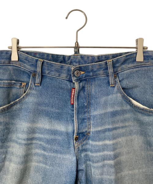 DSQUARED2（ディースクエアード）DSQUARED2 (ディースクエアード) デニムパンツ インディゴ サイズ:50の古着・服飾アイテム