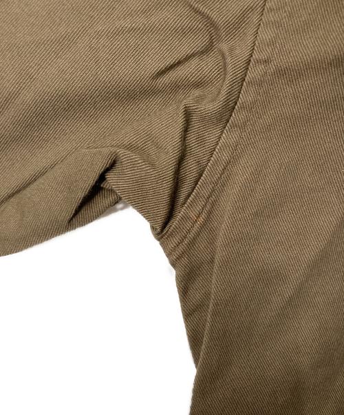 MHL（マーガレットハウエル）MHL (マーガレットハウエル) ハーフジップシャツ ブラウン サイズ:Ⅿの古着・服飾アイテム