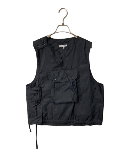 Engineered Garments（エンジニアド ガーメンツ）Engineered Garments (エンジニアド ガーメンツ) ナイロンカバーベスト ブラック サイズ:Sの古着・服飾アイテム