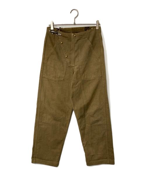 orSlow（オアスロウ）orSlow (オアスロウ) ファイヤーマンパンツ オリーブ サイズ:SIZE1の古着・服飾アイテム