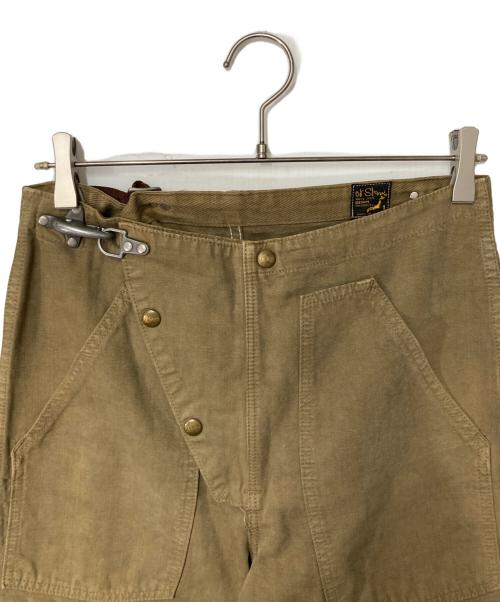 orSlow（オアスロウ）orSlow (オアスロウ) ファイヤーマンパンツ オリーブ サイズ:SIZE1の古着・服飾アイテム