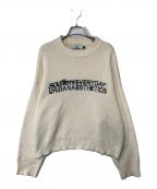 scuffersスカッファー）の古着「クルーネックニット」｜ベージュ