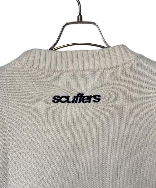 scuffers（スカッファー）scuffers (スカッファー) クルーネックニット ベージュ サイズ:Ⅿの古着・服飾アイテム