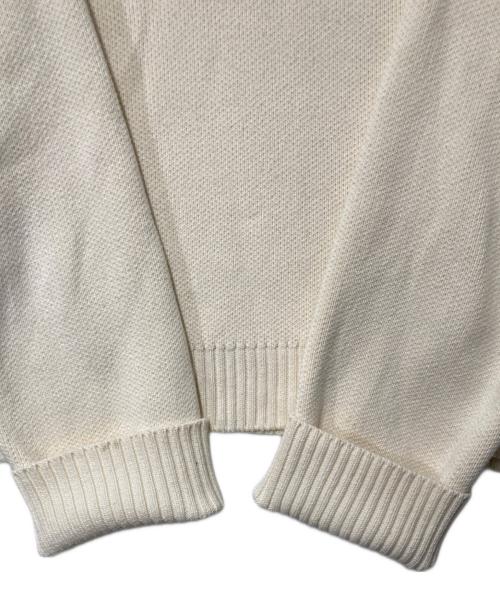 scuffers（スカッファー）scuffers (スカッファー) クルーネックニット ベージュ サイズ:Ⅿの古着・服飾アイテム