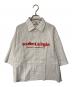scuffers（スカッファー）の古着「ストライプシャツ」｜ホワイト×ブラウン