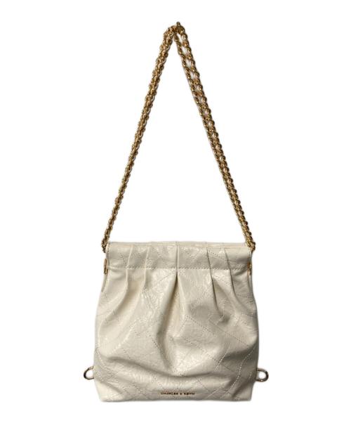 CHARLES & KEITH（チャールズアンドキース）CHARLES & KEITH (チャールズアンドキース) 2WAYショルダーバッグ ベージュ サイズ:-の古着・服飾アイテム