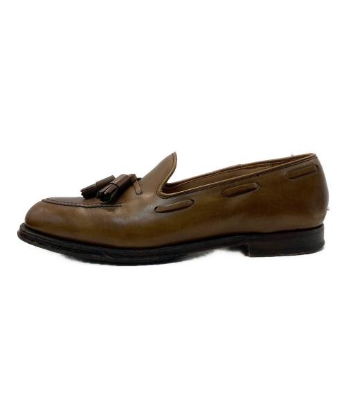 Crockett & Jones（クロケット＆ジョーンズ）Crockett & Jones (クロケット＆ジョーンズ) CAVENDISH3 カーフ タッセルローファー ブラウン サイズ:SIZE 7Eの古着・服飾アイテム