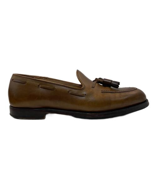 Crockett & Jones（クロケット＆ジョーンズ）Crockett & Jones (クロケット＆ジョーンズ) CAVENDISH3 カーフ タッセルローファー ブラウン サイズ:SIZE 7Eの古着・服飾アイテム