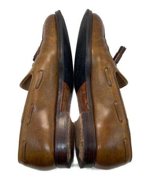 Crockett & Jones（クロケット＆ジョーンズ）Crockett & Jones (クロケット＆ジョーンズ) CAVENDISH3 カーフ タッセルローファー ブラウン サイズ:SIZE 7Eの古着・服飾アイテム