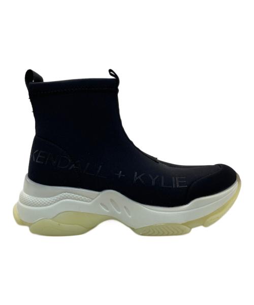 KENDALL+KYLIE （ケンダルアンドカイリー）KENDALL+KYLIE (ケンダルアンドカイリー) ブーツ ホワイト×ブラック サイズ:SIZE 38の古着・服飾アイテム