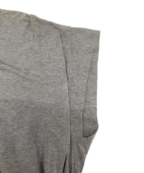 Vivienne Westwood RED LABEL（ヴィヴィアンウエストウッドレッドレーベル）Vivienne Westwood RED LABEL (ヴィヴィアンウエストウッドレッドレーベル) Vネックカットソーワンピース グレー サイズ:2の古着・服飾アイテム