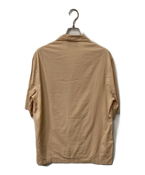 STUDIO NICHOLSON（スタジオ ニコルソン）STUDIO NICHOLSON (スタジオ ニコルソン) オープンカラーシャツ ベージュ サイズ:Mの古着・服飾アイテム