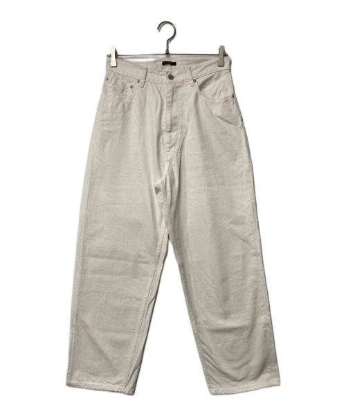 YLEVE（イレーヴ）YLEVE (イレーヴ) デニムパンツ ホワイト サイズ:３の古着・服飾アイテム