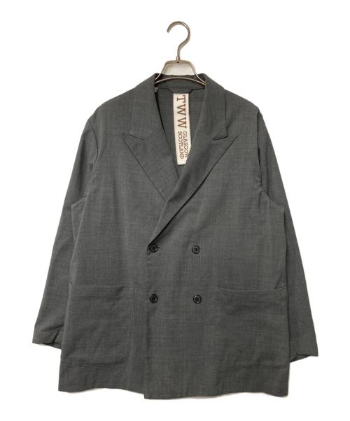 Traditional Weatherwear（トラディショナルウェザーウェア）Traditional Weatherwear (トラディショナルウェザーウェア) NEW TUFTON DOUBLE グレー サイズ:Sの古着・服飾アイテム