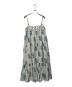 ne quittez pas (ヌキテパ) Cotton Jacquard Lily Print Cami Dress ホワイト サイズ:SIZE Free：9000円