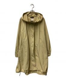 green label relaxing（グリーンレーベルリラクシング）の古着「フーデットブルゾン」｜ベージュ