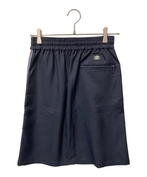 UMBRO（アンブロ）UMBRO (アンブロ) PUBLIC TOKYO (パブリックトウキョウ) ナチュラルトラックスカート ネイビー サイズ:SIZE Freeの古着・服飾アイテム