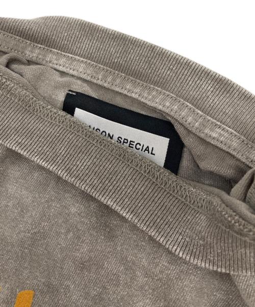 MAISON SPECIAL（メゾンスペシャル）MAISON SPECIAL (メゾンスペシャル) プリントＴ グレー サイズ:Ⅿの古着・服飾アイテム