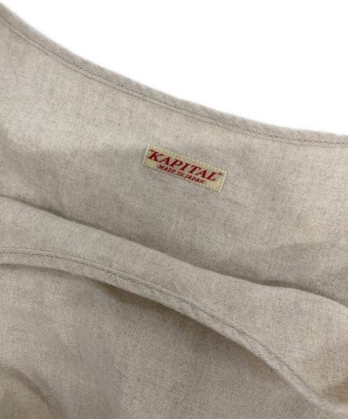 KAPITAL（キャピタル）KAPITAL (キャピタル) リネンワンピース ベージュの古着・服飾アイテム