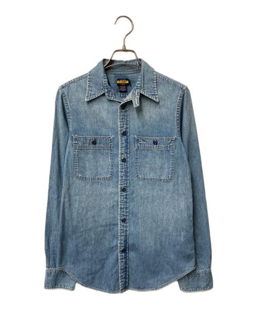 Rugby Ralph Lauren（ラグビーラルフローレン）Rugby Ralph Lauren (ラグビーラルフローレン) デニムシャツ インディゴ サイズ:4の古着・服飾アイテム