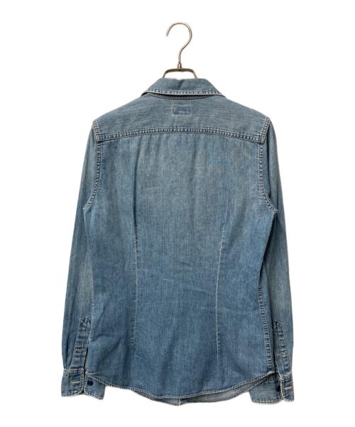 Rugby Ralph Lauren（ラグビーラルフローレン）Rugby Ralph Lauren (ラグビーラルフローレン) デニムシャツ インディゴ サイズ:4の古着・服飾アイテム