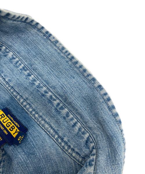 Rugby Ralph Lauren（ラグビーラルフローレン）Rugby Ralph Lauren (ラグビーラルフローレン) デニムシャツ インディゴ サイズ:4の古着・服飾アイテム