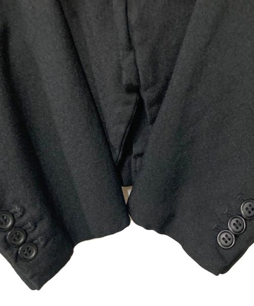 BLACK COMME des GARCONS（ブラックコムデギャルソン）BLACK COMME des GARCONS (ブラックコムデギャルソン) 3Bジャケット ブラック サイズ:XSの古着・服飾アイテム