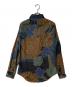 PAUL SMITH (ポールスミス) 総柄シャツ ブラウン×ネイビー サイズ:M：5000円