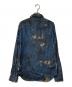 DIESEL (ディーゼル) ブリーチ加工デニムシャツ インディゴ サイズ:S：5000円