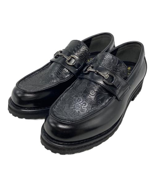 Oxford & Derby（オックスフォード＆ダービー）Oxford & Derby (オックスフォード＆ダービー) ビットローファー ブラック サイズ:8.5の古着・服飾アイテム