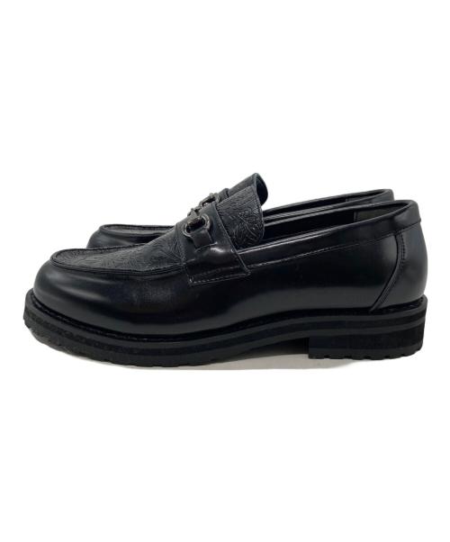 Oxford & Derby（オックスフォード＆ダービー）Oxford & Derby (オックスフォード＆ダービー) ビットローファー ブラック サイズ:8.5の古着・服飾アイテム