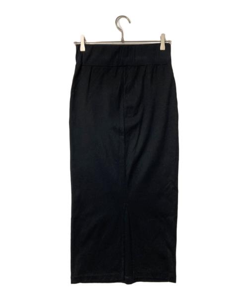 Mame Kurogouchi（マメクロゴウチ）mame kurogouchi (マメクロゴウチ) Embroidery Jersey Skirt ブラック サイズ:2の古着・服飾アイテム