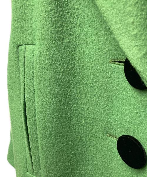 LANVIN COLLECTION（ランバンコレクション）LANVIN COLLECTION (ランバンコレクション) ビッグボタンコート グリーン サイズ:38の古着・服飾アイテム