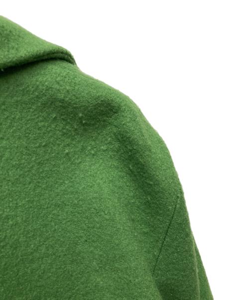 LANVIN COLLECTION（ランバンコレクション）LANVIN COLLECTION (ランバンコレクション) ビッグボタンコート グリーン サイズ:38の古着・服飾アイテム