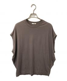 Plage（プラージュ）の古着「ALBINI ハイゲージTシャツ」｜ブラウン
