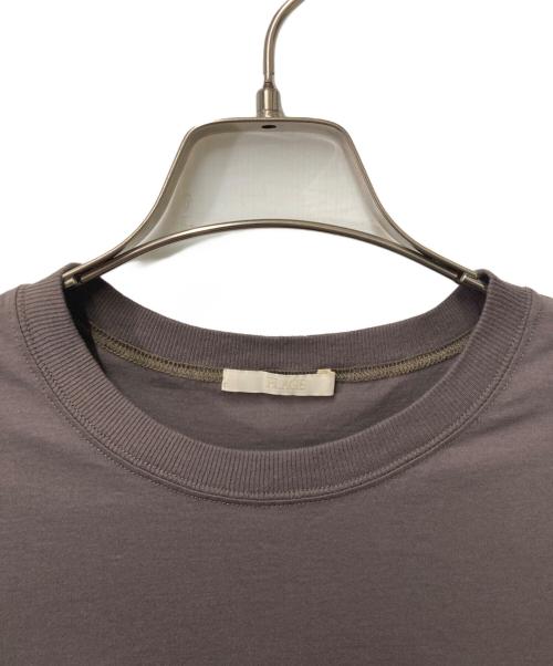 Plage（プラージュ）Plage (プラージュ) ALBINI ハイゲージTシャツ ブラウン サイズ:Freeの古着・服飾アイテム