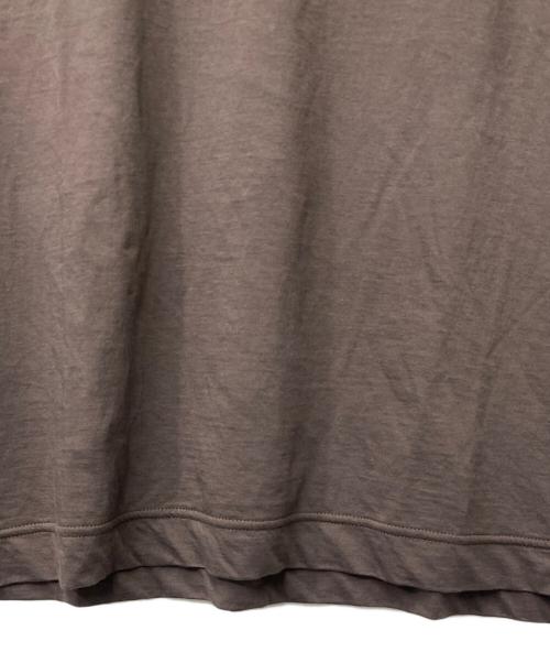 Plage（プラージュ）Plage (プラージュ) ALBINI ハイゲージTシャツ ブラウン サイズ:Freeの古着・服飾アイテム
