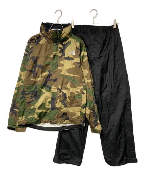 THE NORTH FACE（ザ ノース フェイス）THE NORTH FACE (ザ ノース フェイス) NOVELTY HYVENT RAINEX カーキ サイズ:Sの古着・服飾アイテム