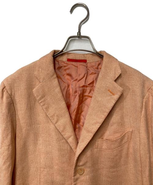 ISAIA（イザイア）ISAIA (イザイア) 3Bジャケット オレンジ サイズ:50の古着・服飾アイテム